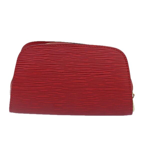 Louis Vuitton Dauphine Red Leather Clutch Bag (Pre-Owned) - Picture 2 of 16